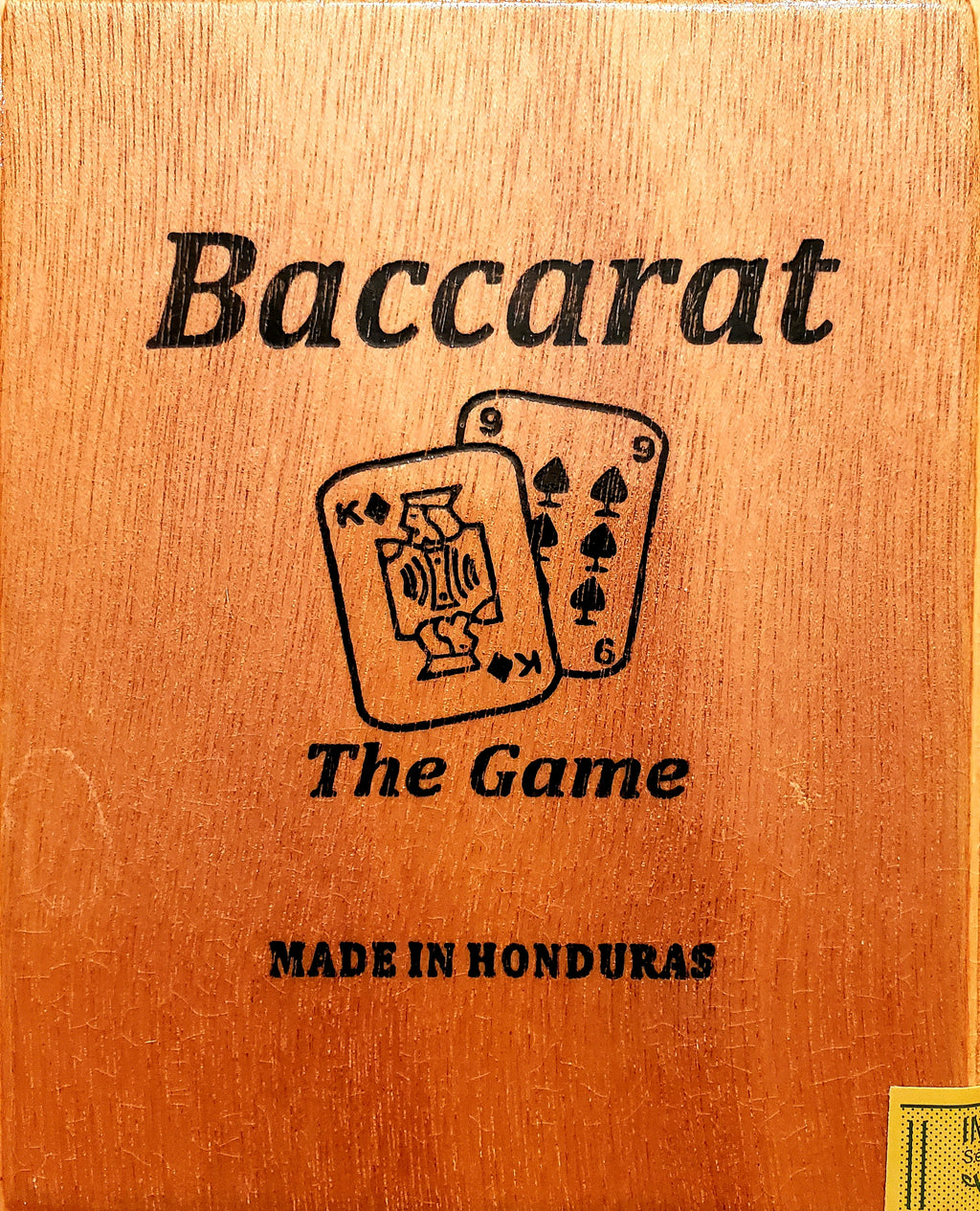BACCARAT- THE GAME CIGARS 25pk box